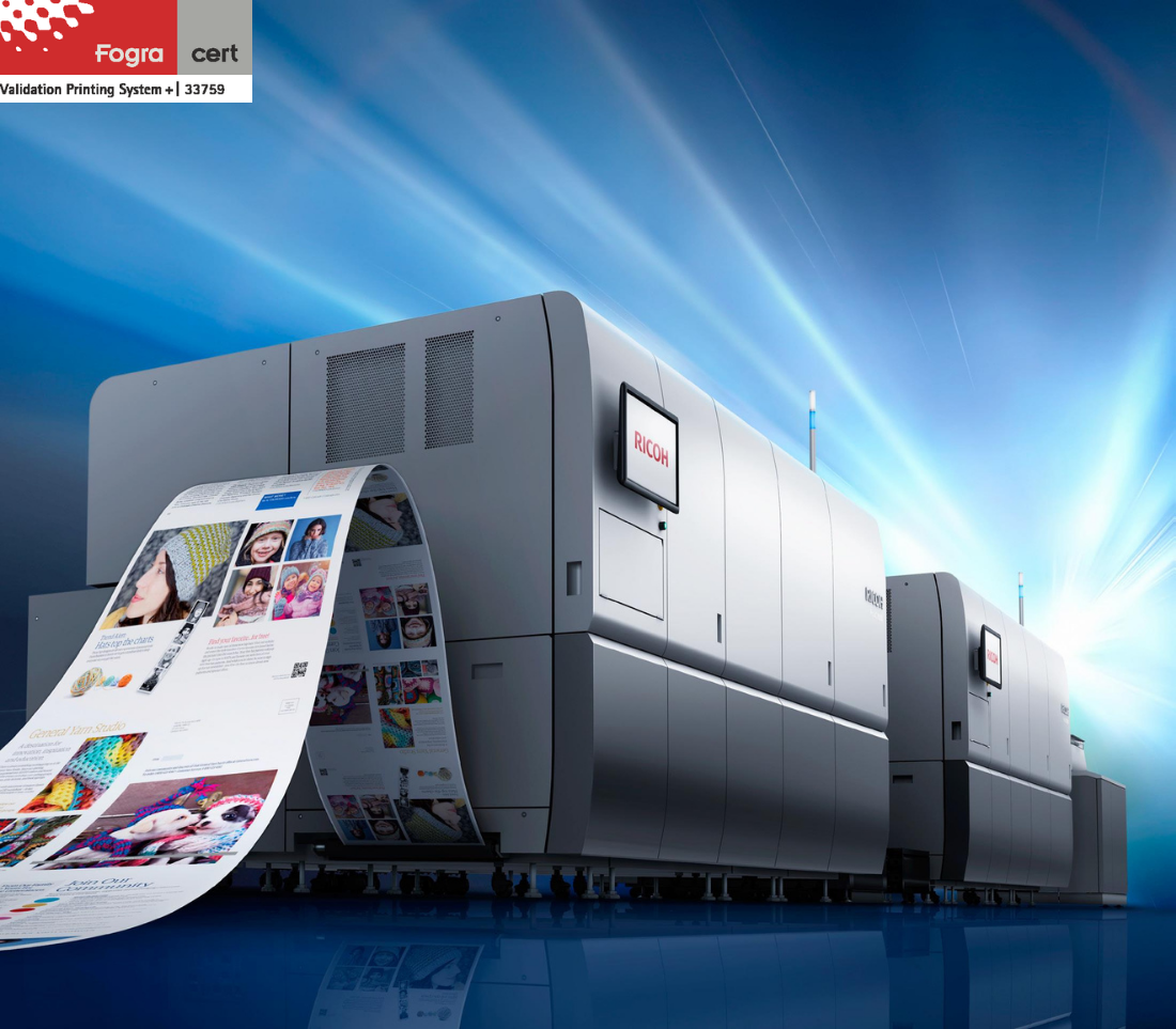 Fogra certifies Ricoh Pro™ VC70000 to highest industry standards