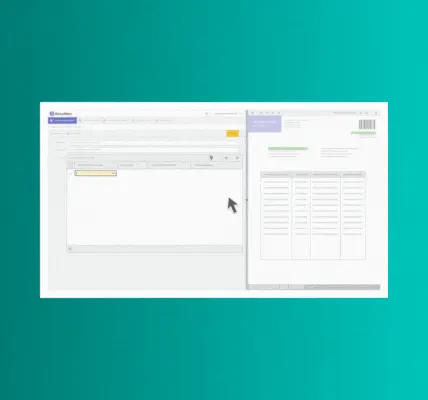 Gif of the DocuWare tour you can take to explore how you can optimize your accounts payable