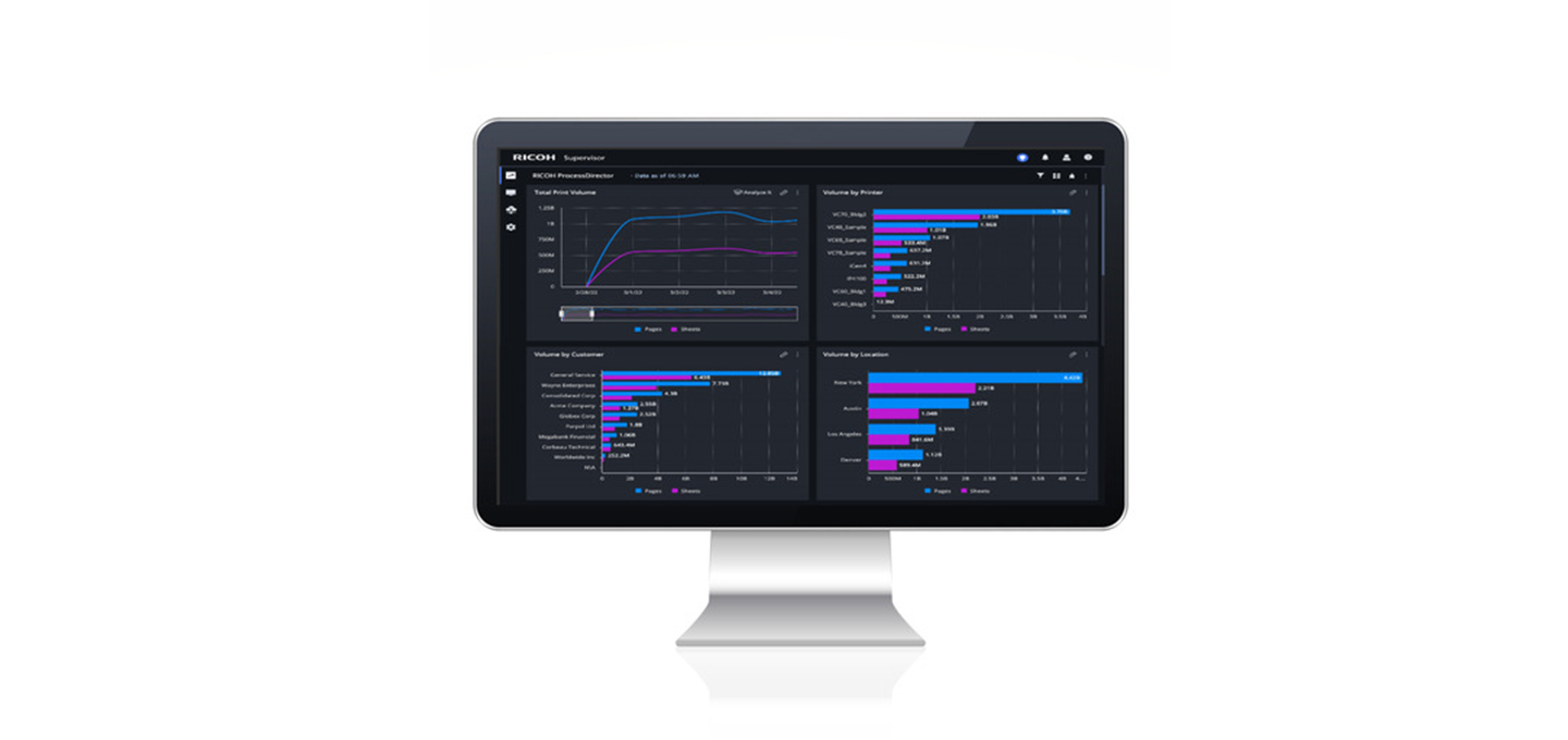 Print Service Providers to benefit from enhanced data analytics with RICOH Supervisor™ and RICOH ProcessDirector™ integration