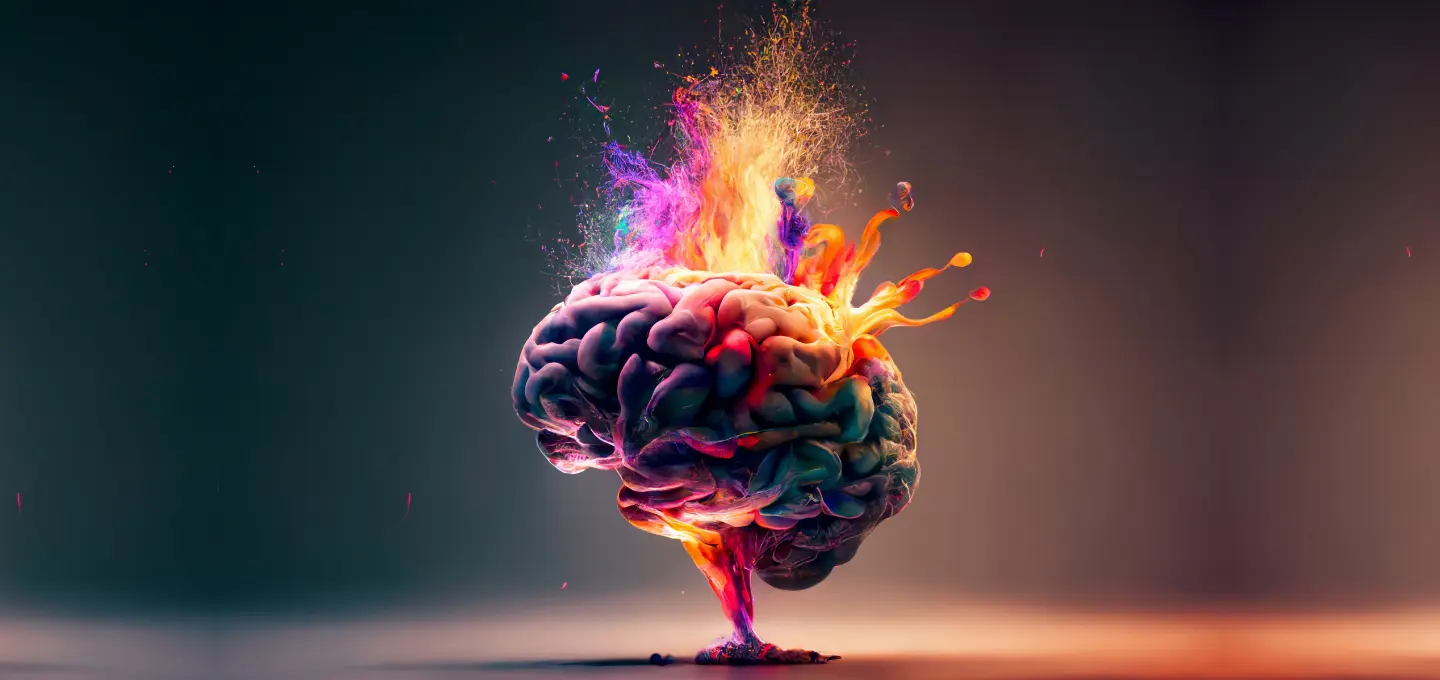 Brein explodeert aan kleur - innovatie in kleur in grafische print