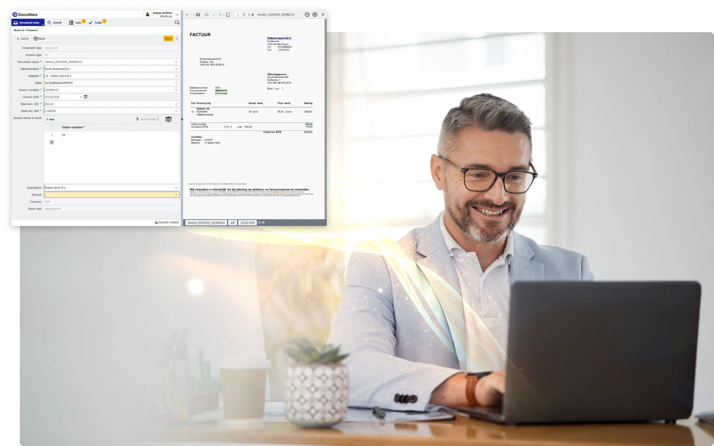 DocuWare integratie voor Exact Online | Ricoh Nederland