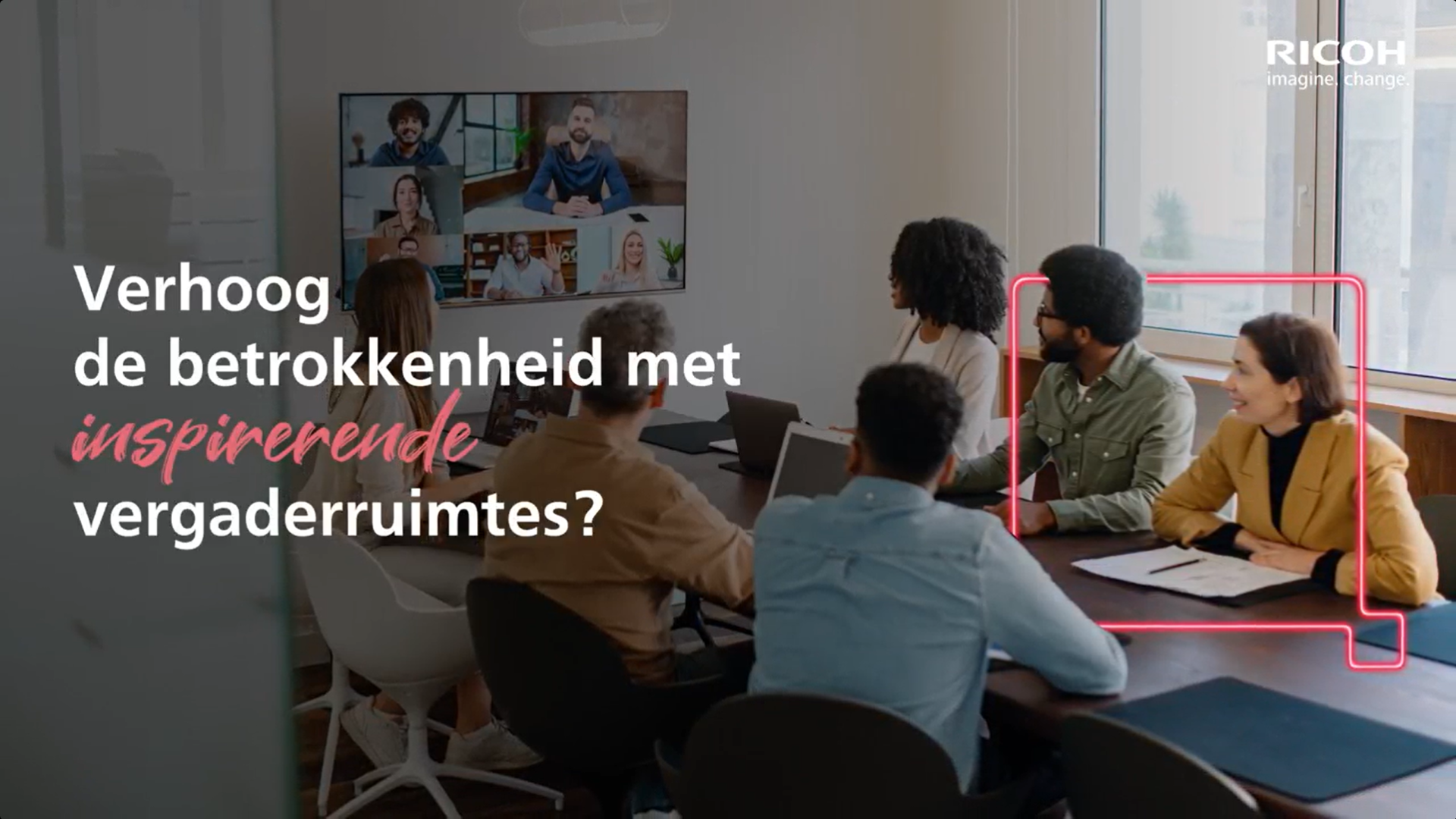 RICOH Meeting Spaces - verhoog de betrokkenheid met inspirerende vergaderruimtes