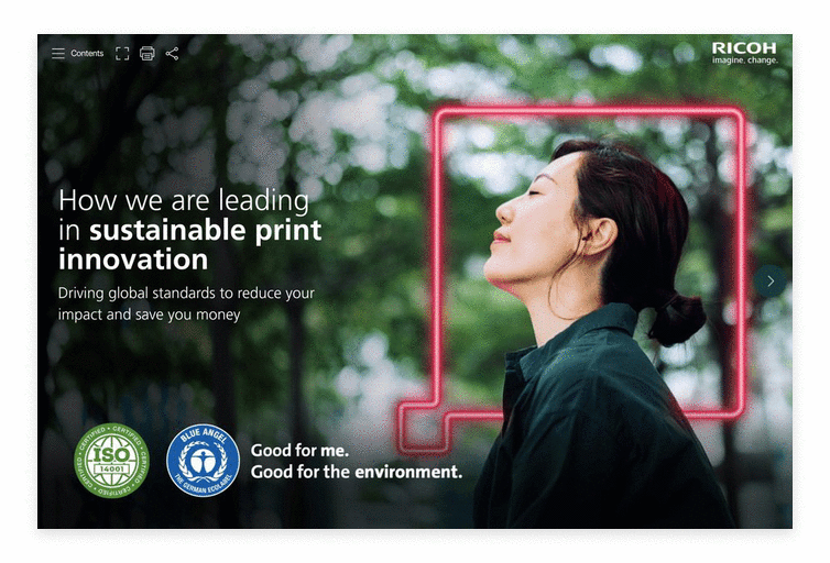 Ricoh publishes the Ricoh Group Sustainability  Report 2016