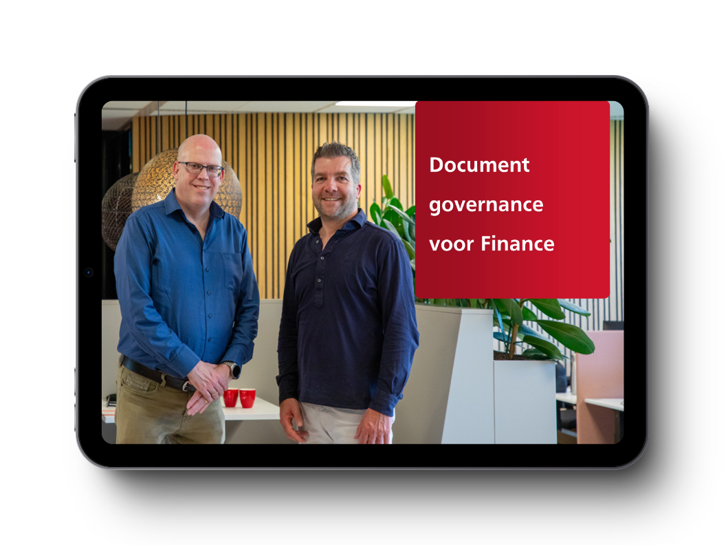 Document governance voor Finance
