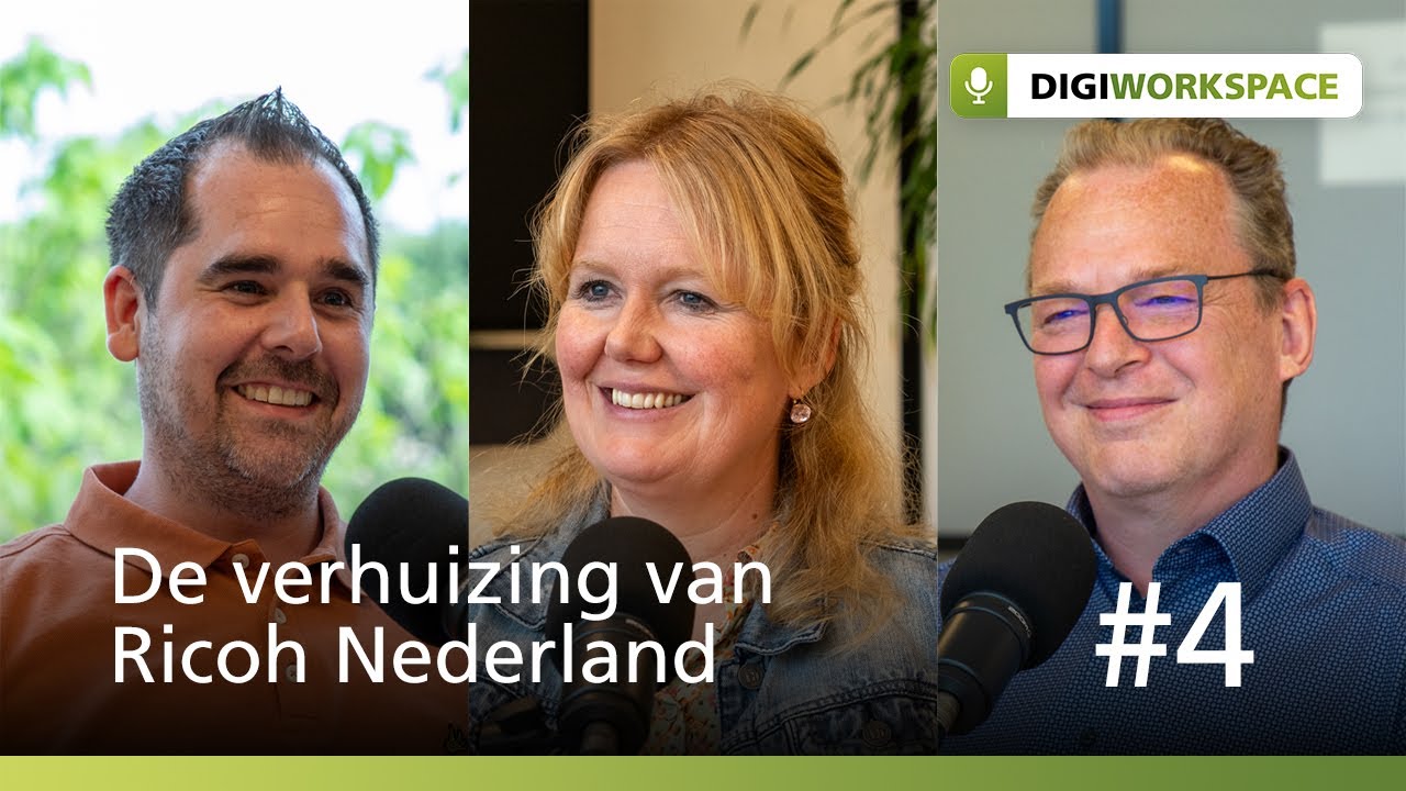 Een collagebeeld van mannen met microfoons