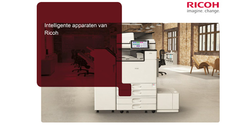 Brochure over de intelligente apparaten van Ricoh